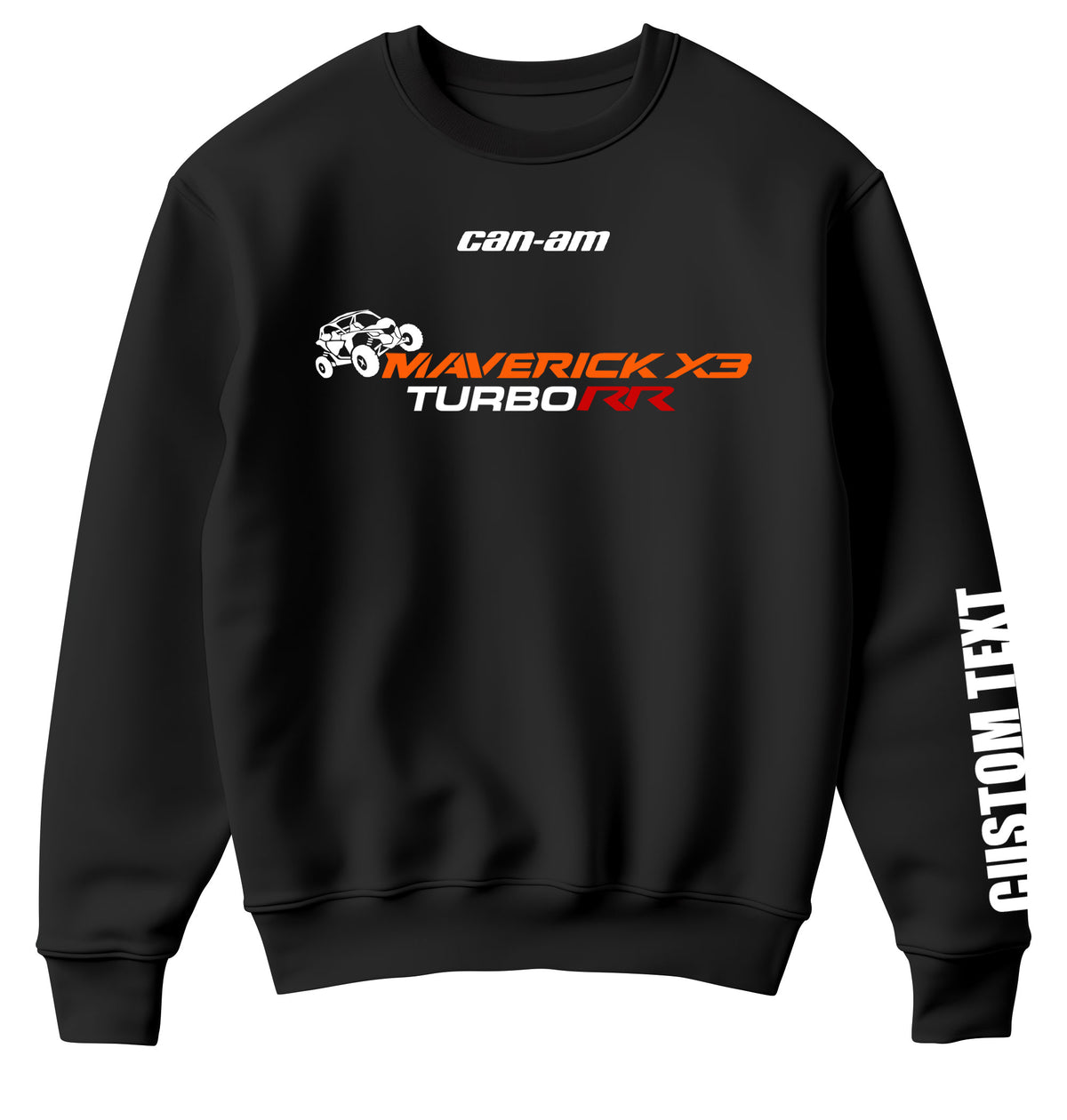 Brp Can-Am Maverick X3 Turbo RR Personalized Sweatshirt