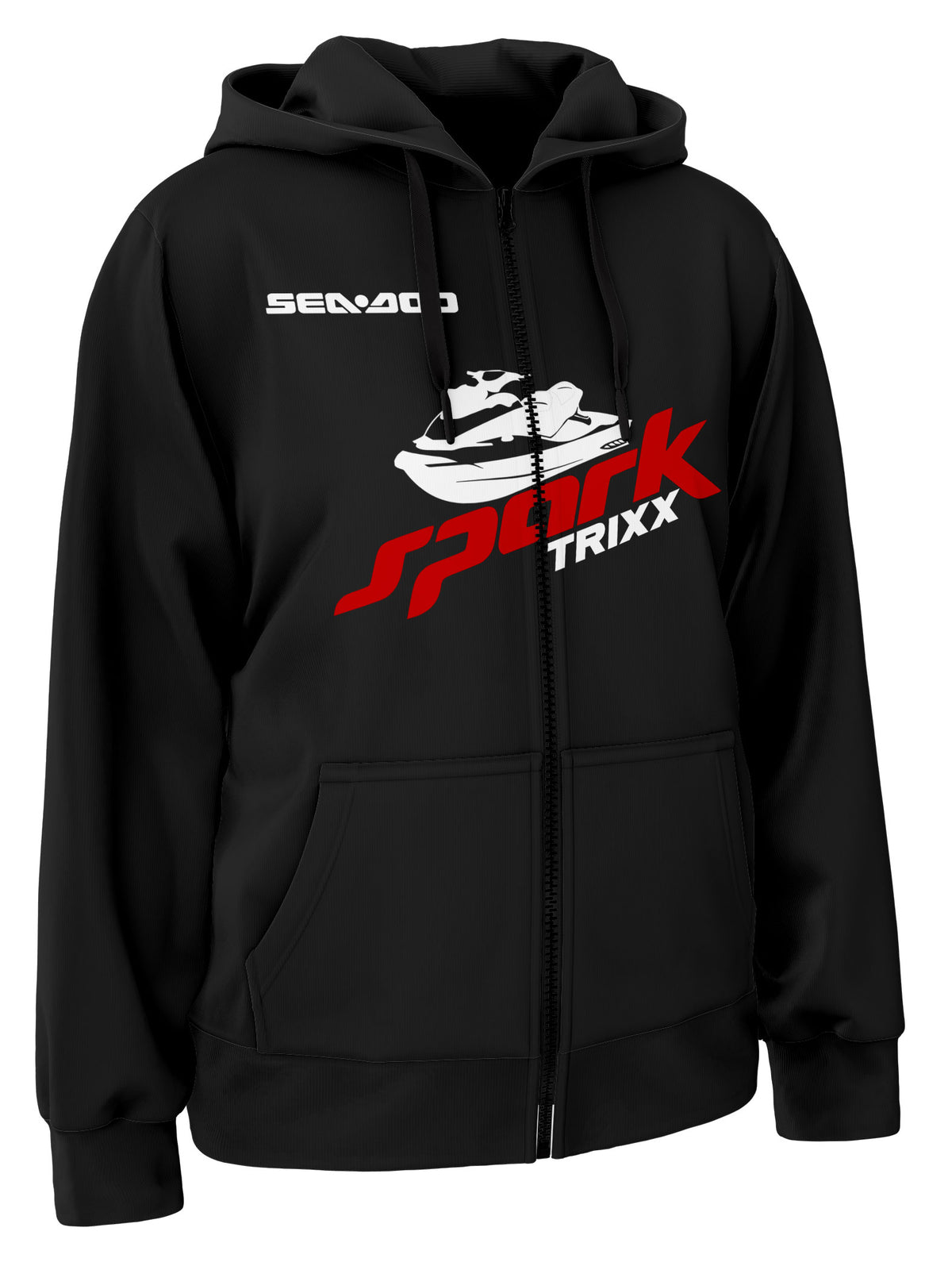 Brp Sea Doo Spark Trixx Zipper Hoodie