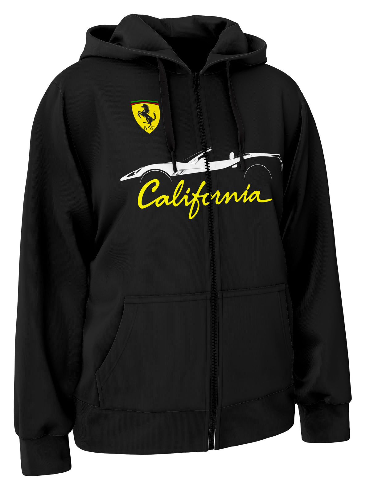 Ferrari California Zipper Hoodie