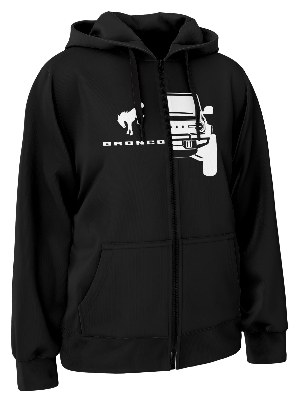 Ford Bronco V2 Zipper Hoodie