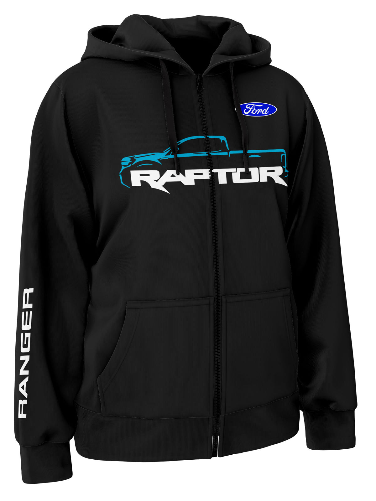 Ford Raptor Ranger Zipper Hoodie