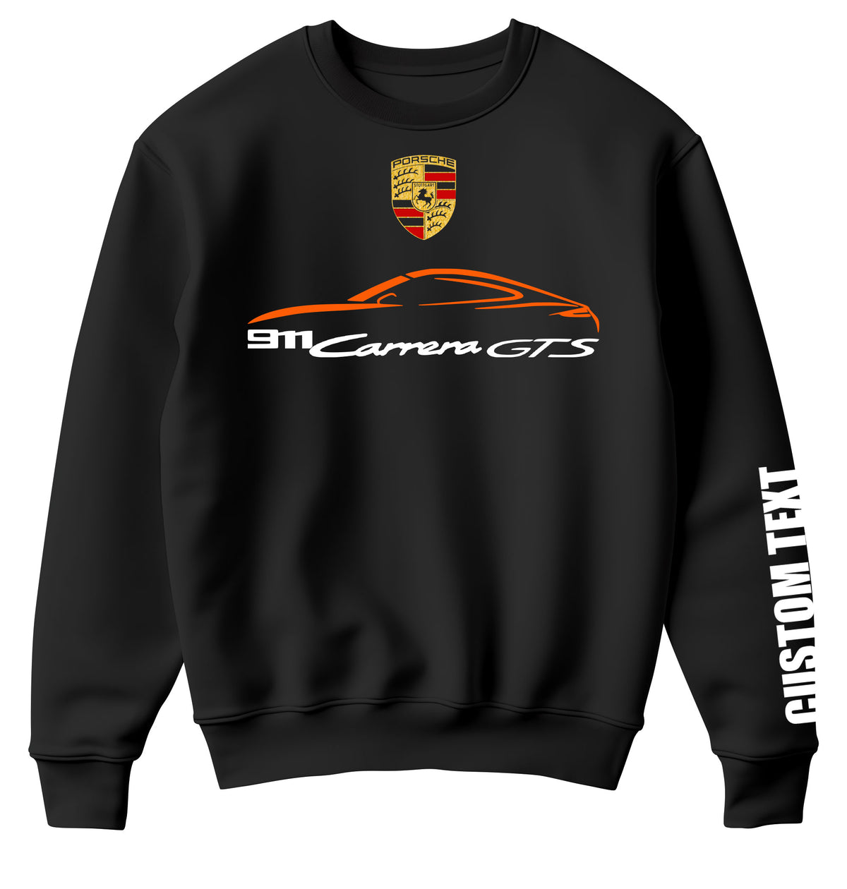 Porsche 911 Carrera Gts Personalized Sweatshirt
