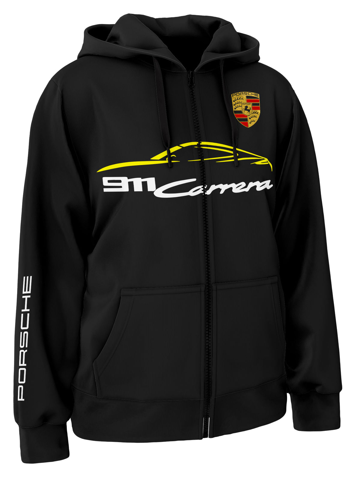 Porsche 911 Carrera Zipper Hoodie