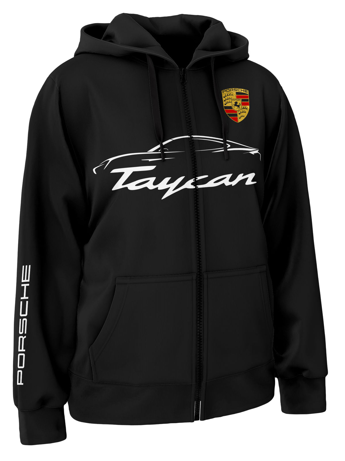 Porsche Taycan Zipper Hoodie