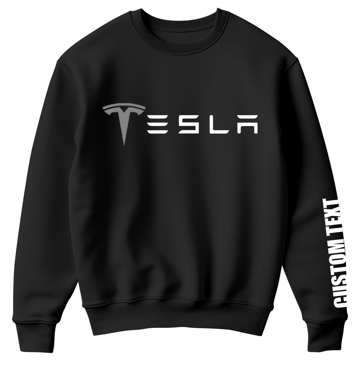Tesla Logo Personalized Sweatshirt