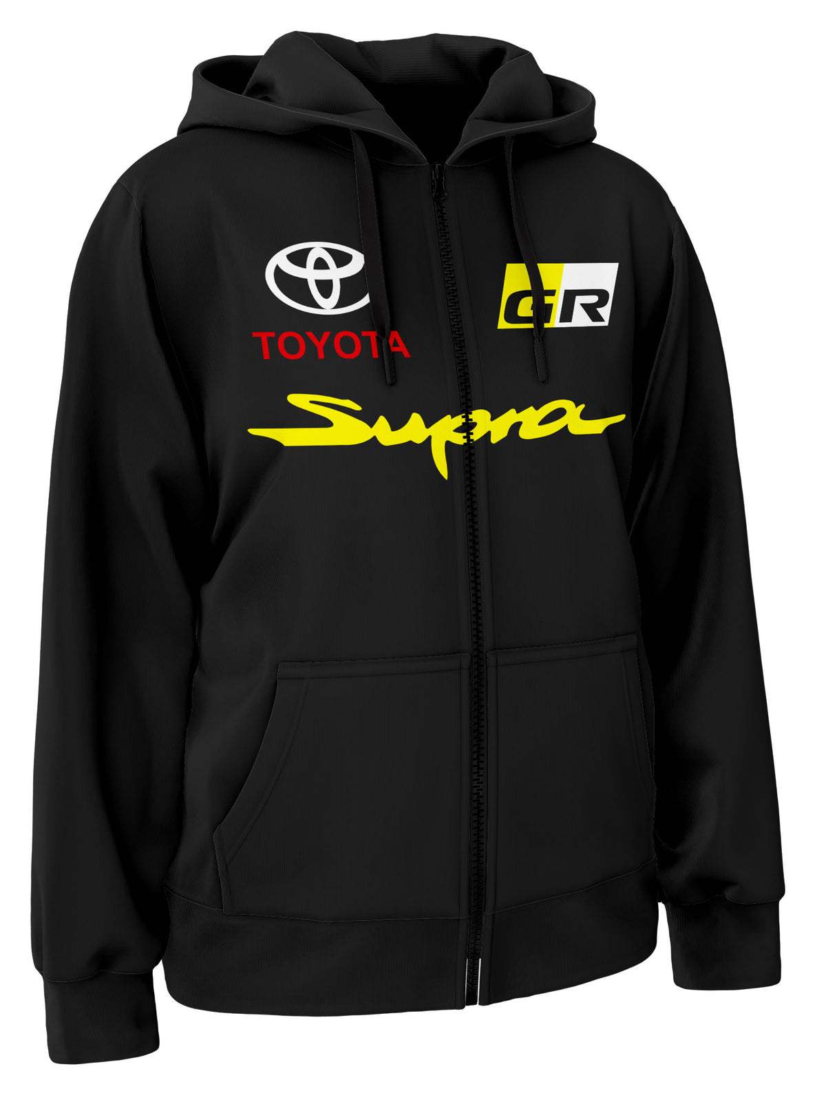 Toyota Gr Supra Zipper Hoodie
