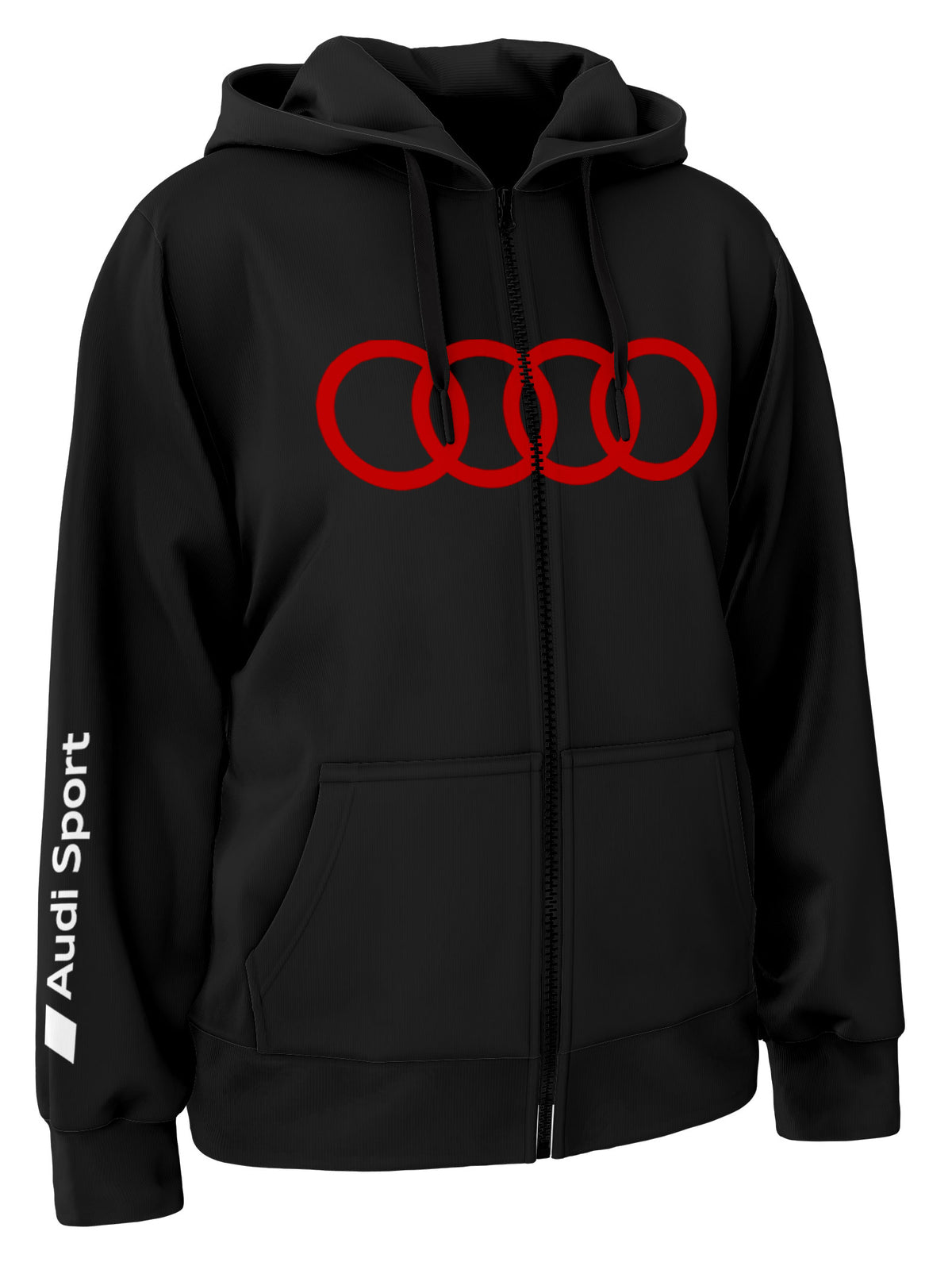 Audi Logo Zipper Hoodie