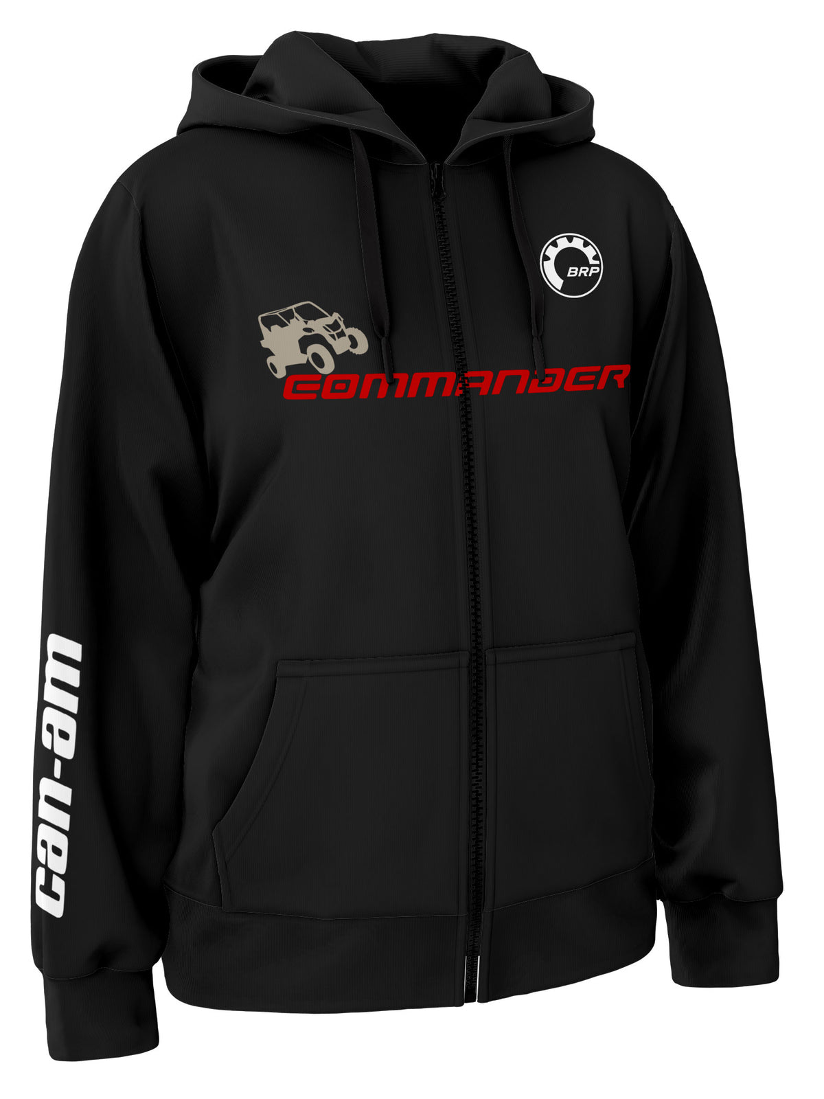 Brp Can-Am Commander Zipper Hoodie