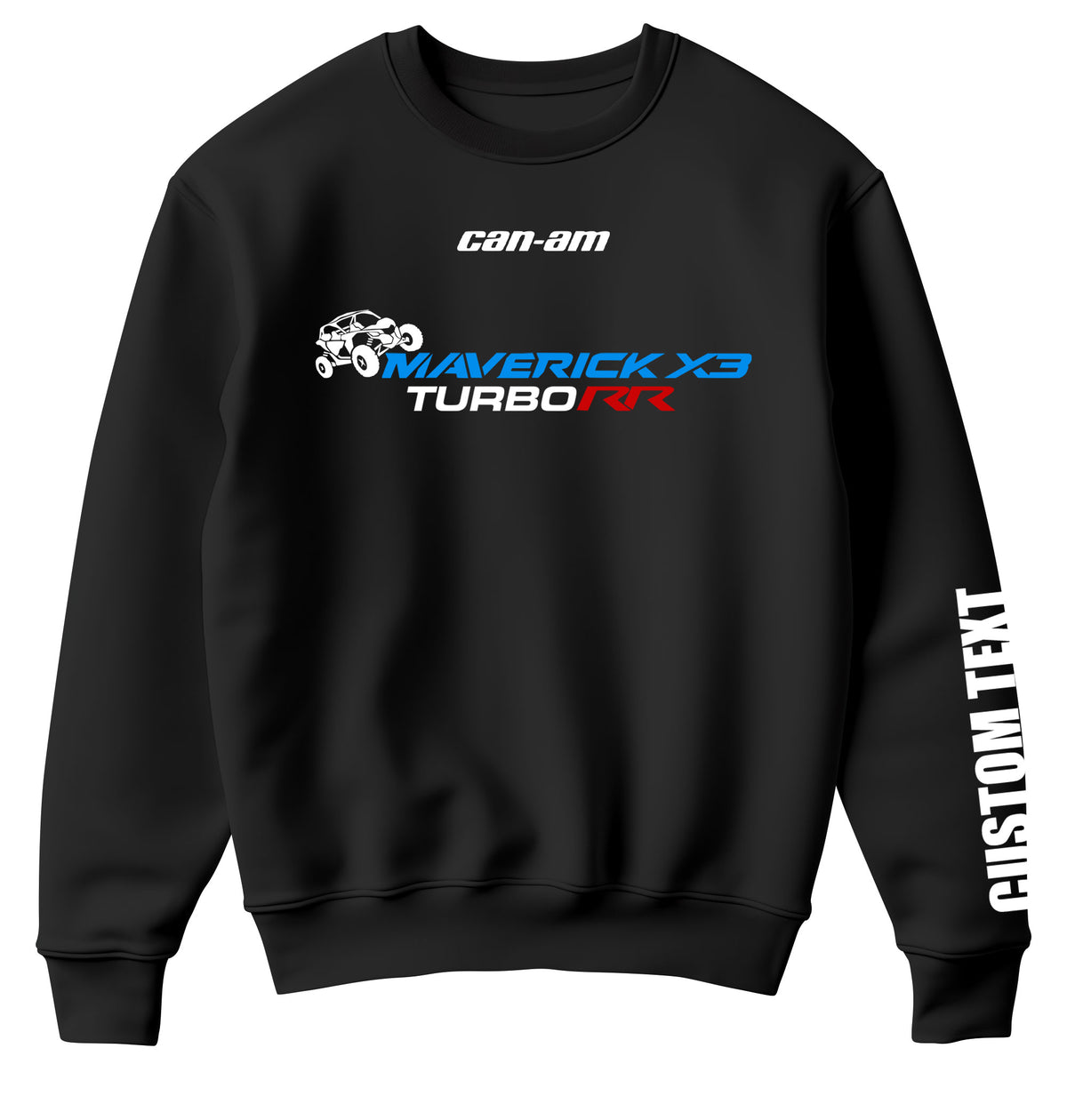 Brp Can-Am Maverick X3 Turbo RR Personalized Sweatshirt