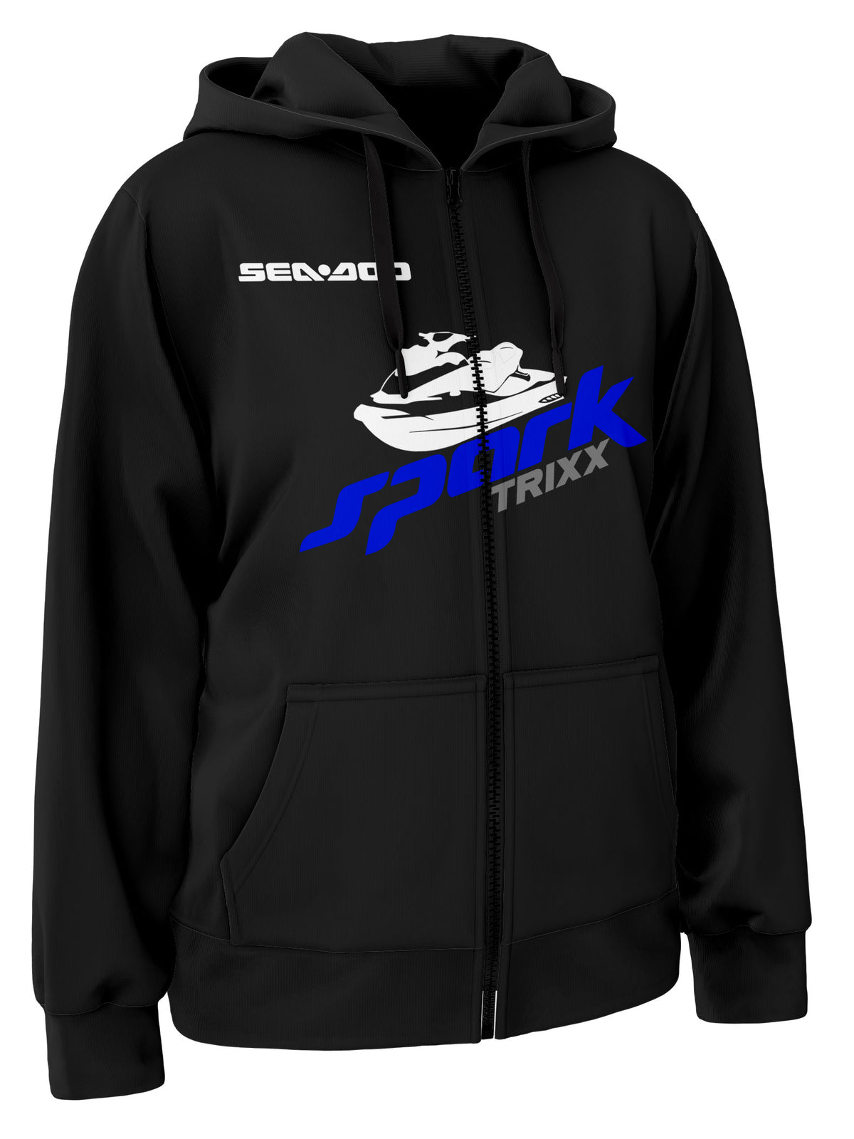 Brp Sea Doo Spark Trixx Zipper Hoodie