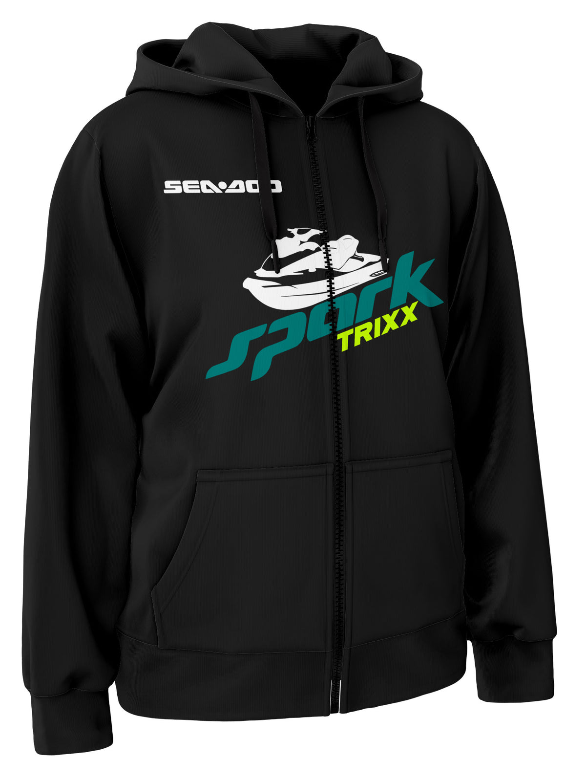 Brp Sea Doo Spark Trixx Zipper Hoodie