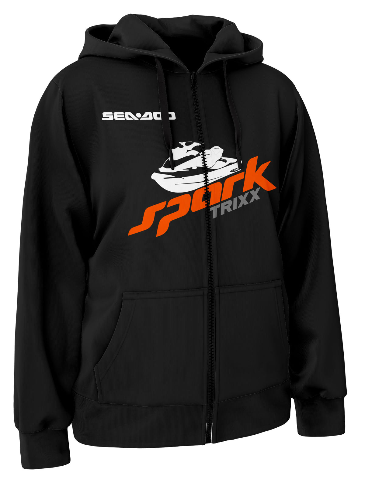 Brp Sea Doo Spark Trixx Zipper Hoodie