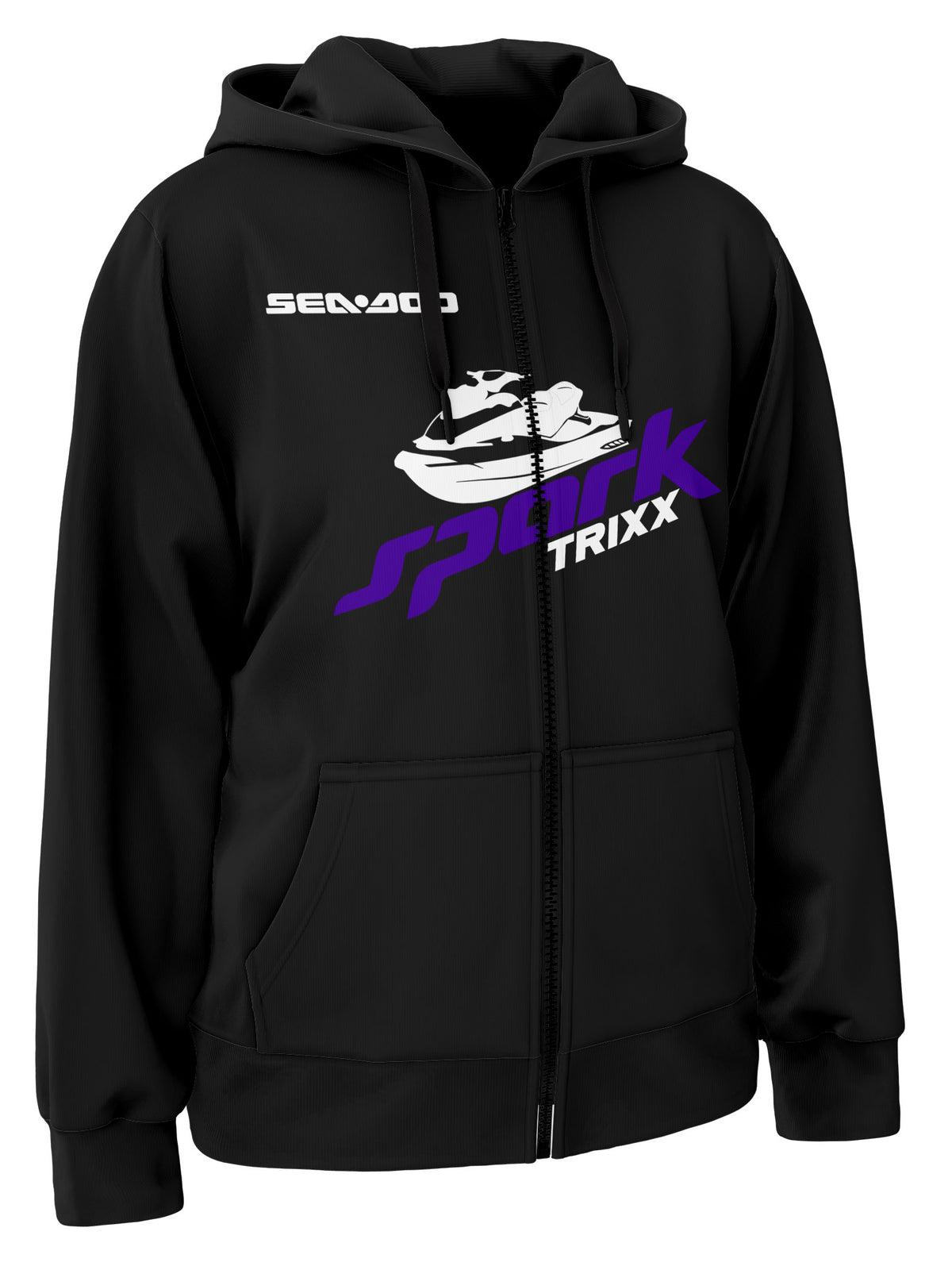 Brp Sea Doo Spark Trixx Zipper Hoodie