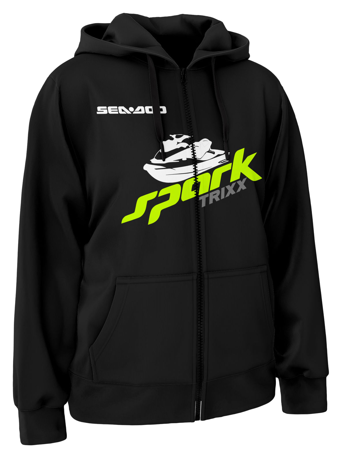 Brp Sea Doo Spark Trixx Zipper Hoodie