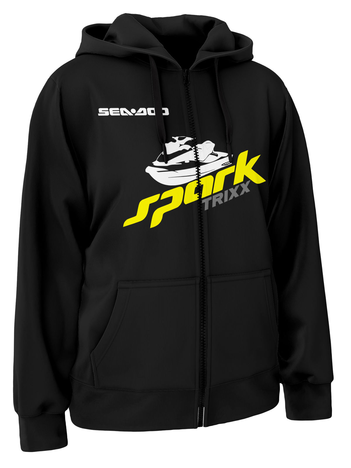 Brp Sea Doo Spark Trixx Zipper Hoodie