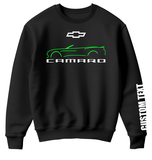 Chevrolet Camaro Convertible Personalized Sweatshirt
