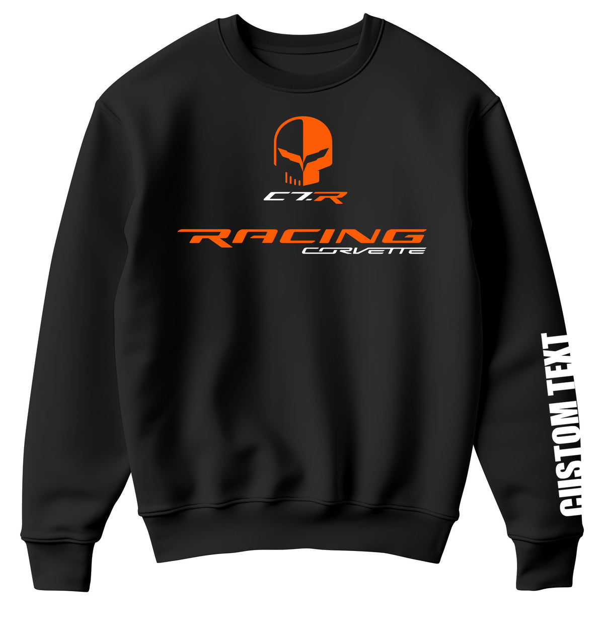 Corvette Racing C7 Jake Skull Personalized Sweatshirt