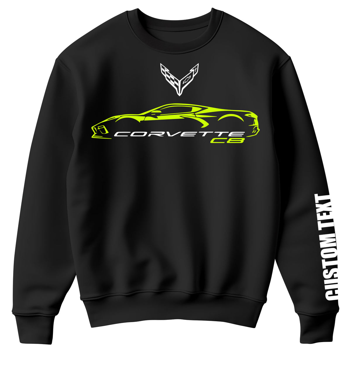 Corvette C8 Personalized Sweatshirt