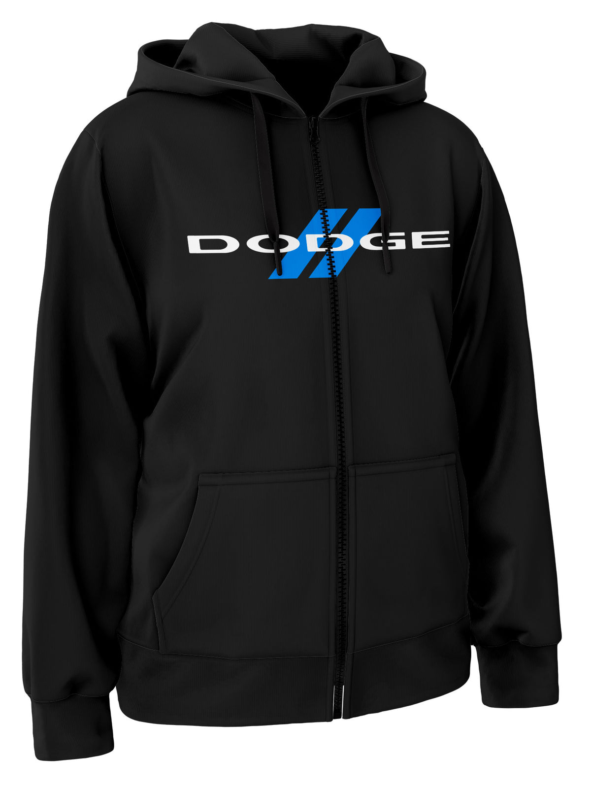Dodge Logo Zipper Hoodie