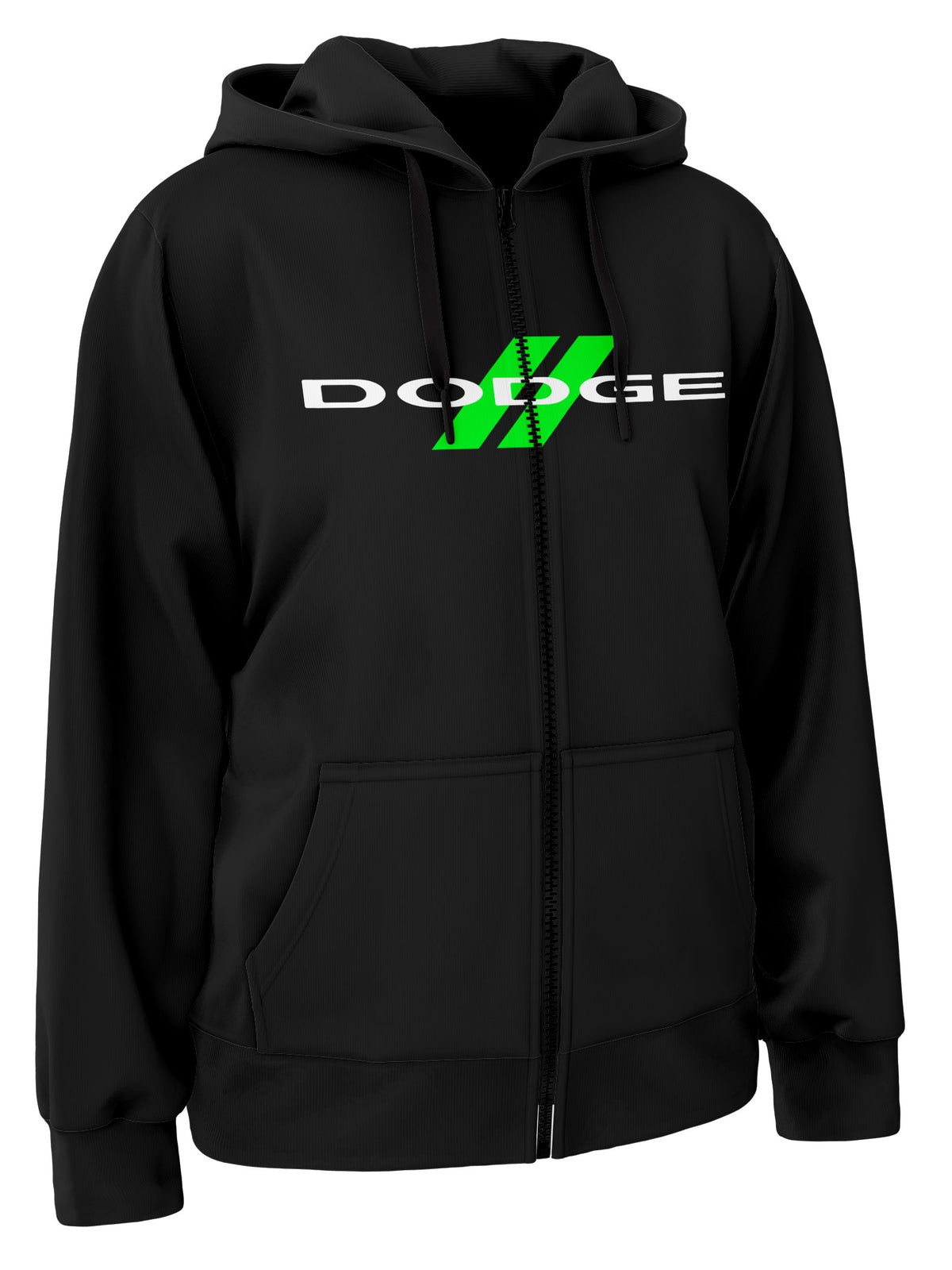Dodge Logo Zipper Hoodie