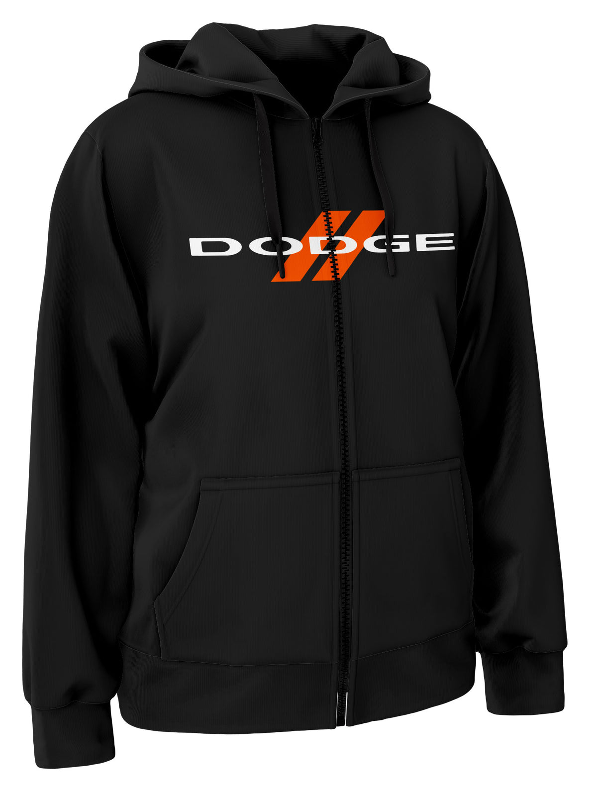Dodge Logo Zipper Hoodie