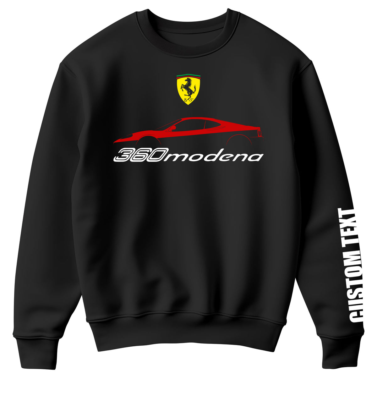 Ferrari 360 Modena Personalized Sweatshirt