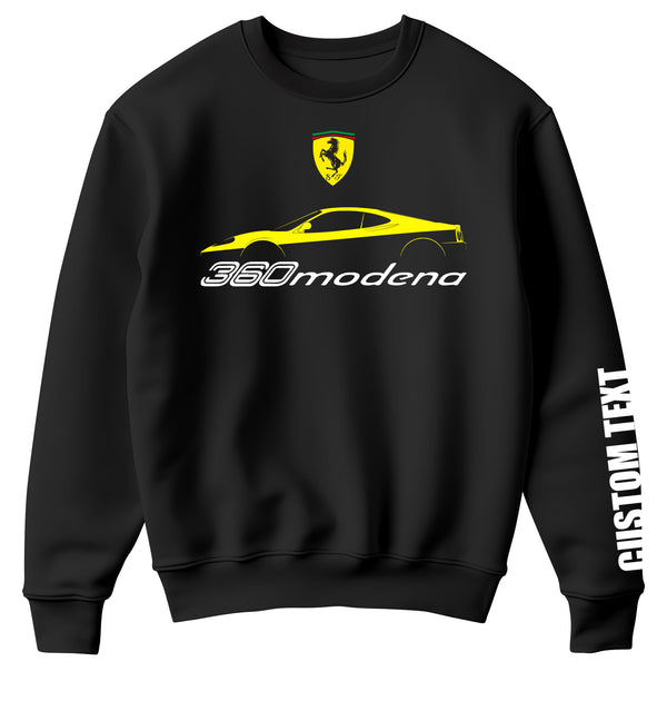 Ferrari 360 Modena Personalized Sweatshirt