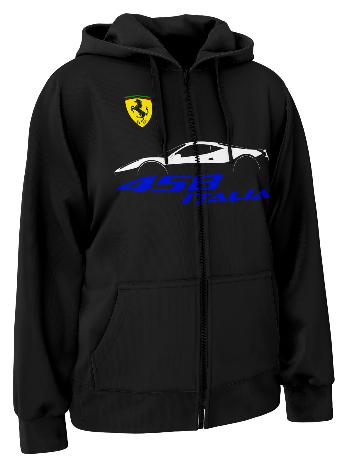 Ferrari 458 Italia Zipper Hoodie
