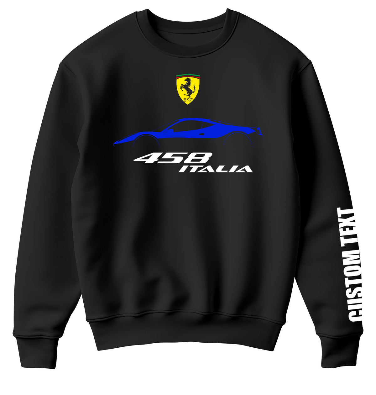 Ferrari 458 Italia Personalized Sweatshirt