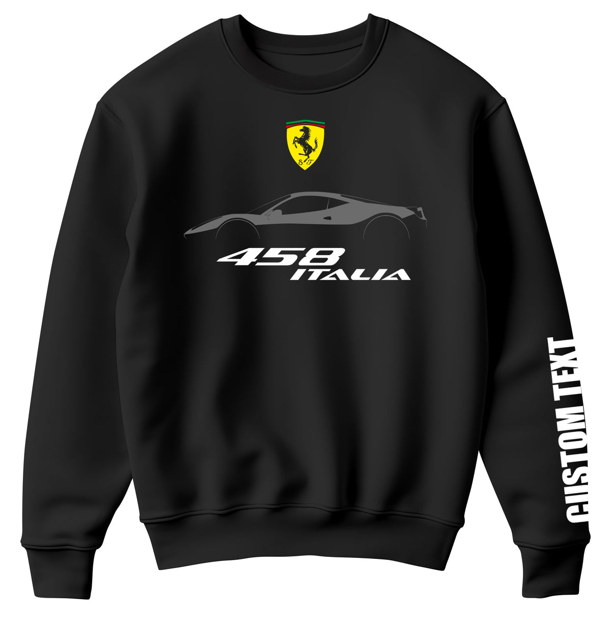 Ferrari 458 Italia Personalized Sweatshirt