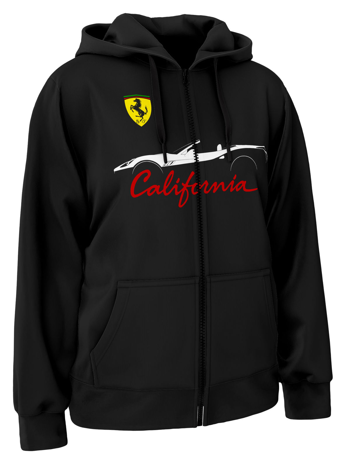 Ferrari California Zipper Hoodie