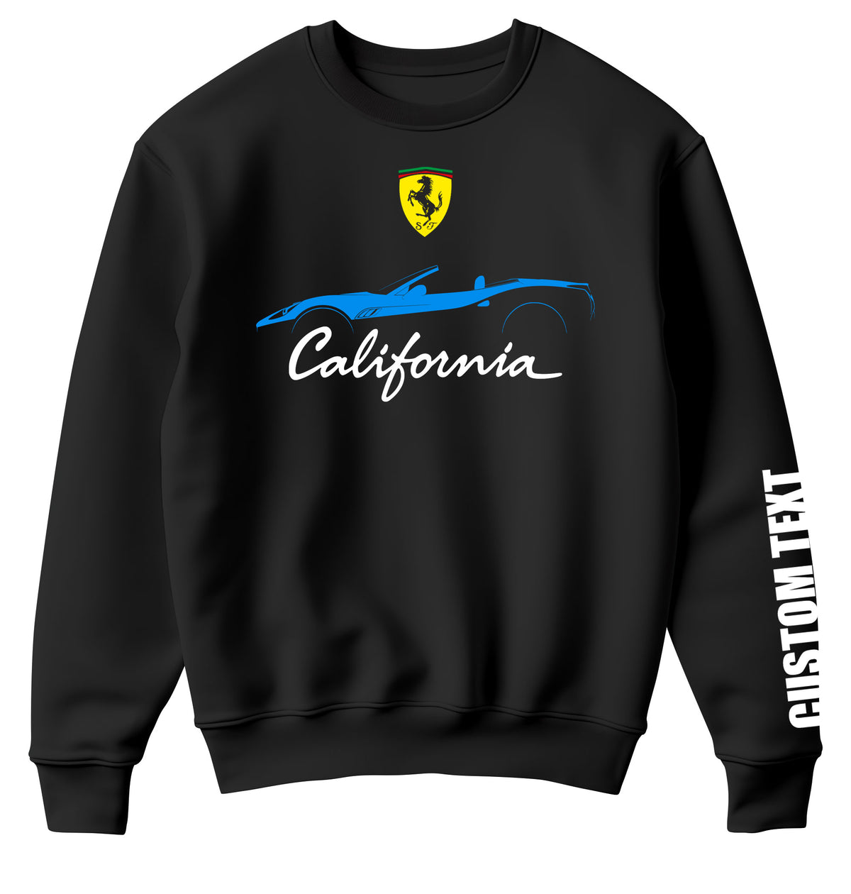Ferrari California Personalized Sweatshirt