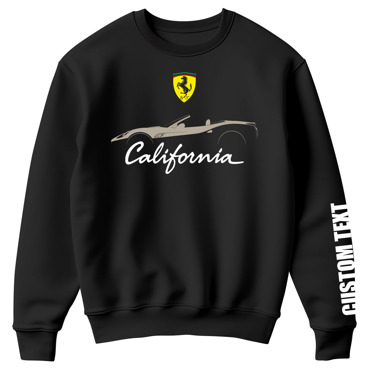 Ferrari California Personalized Sweatshirt