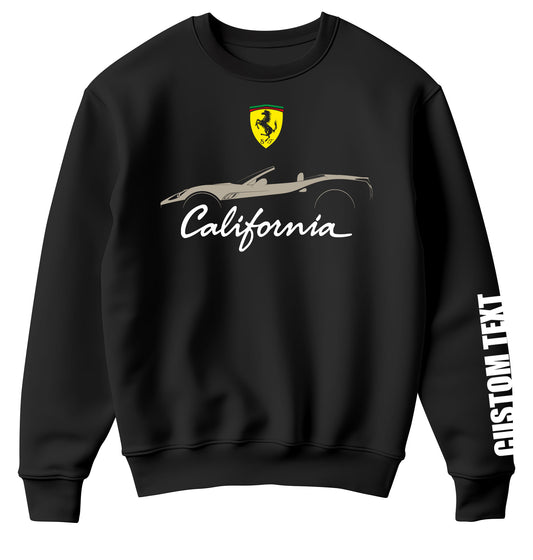 Ferrari California Personalized Sweatshirt