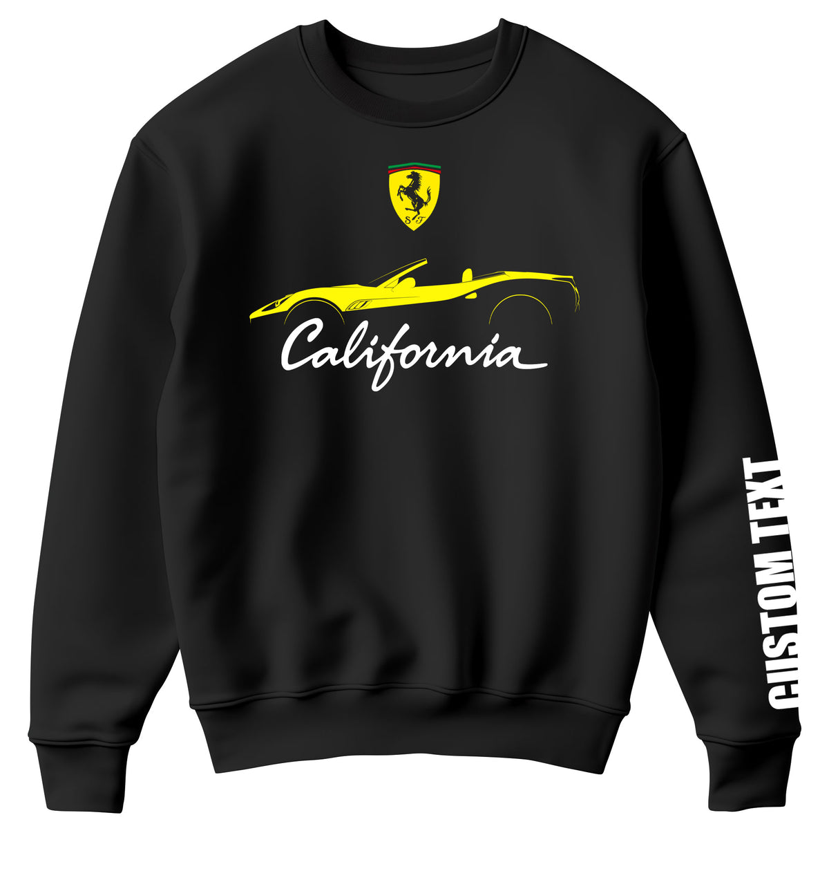 Ferrari California Personalized Sweatshirt