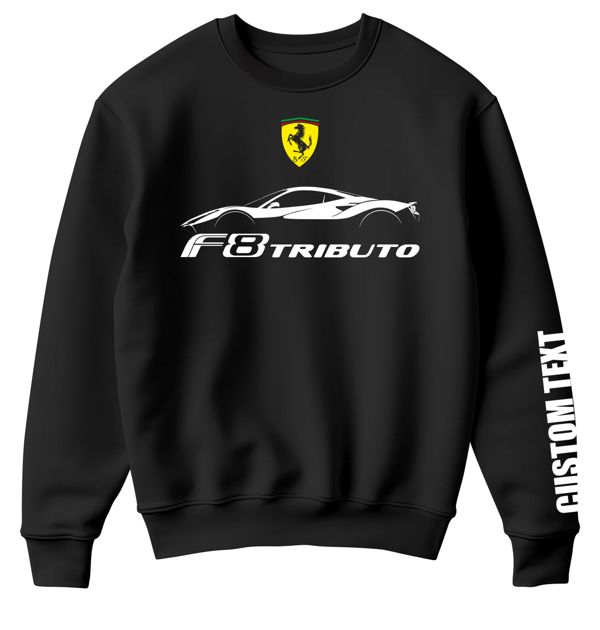 Ferrari F8 Tributo Personalized Sweatshirt