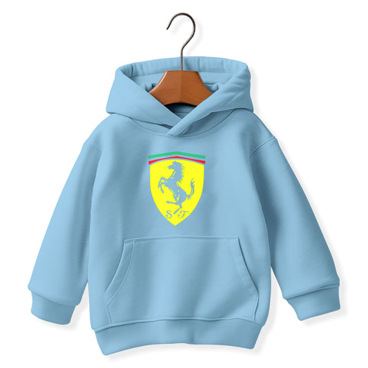 Ferrari Logo Kids Hooded Sweatshirt
