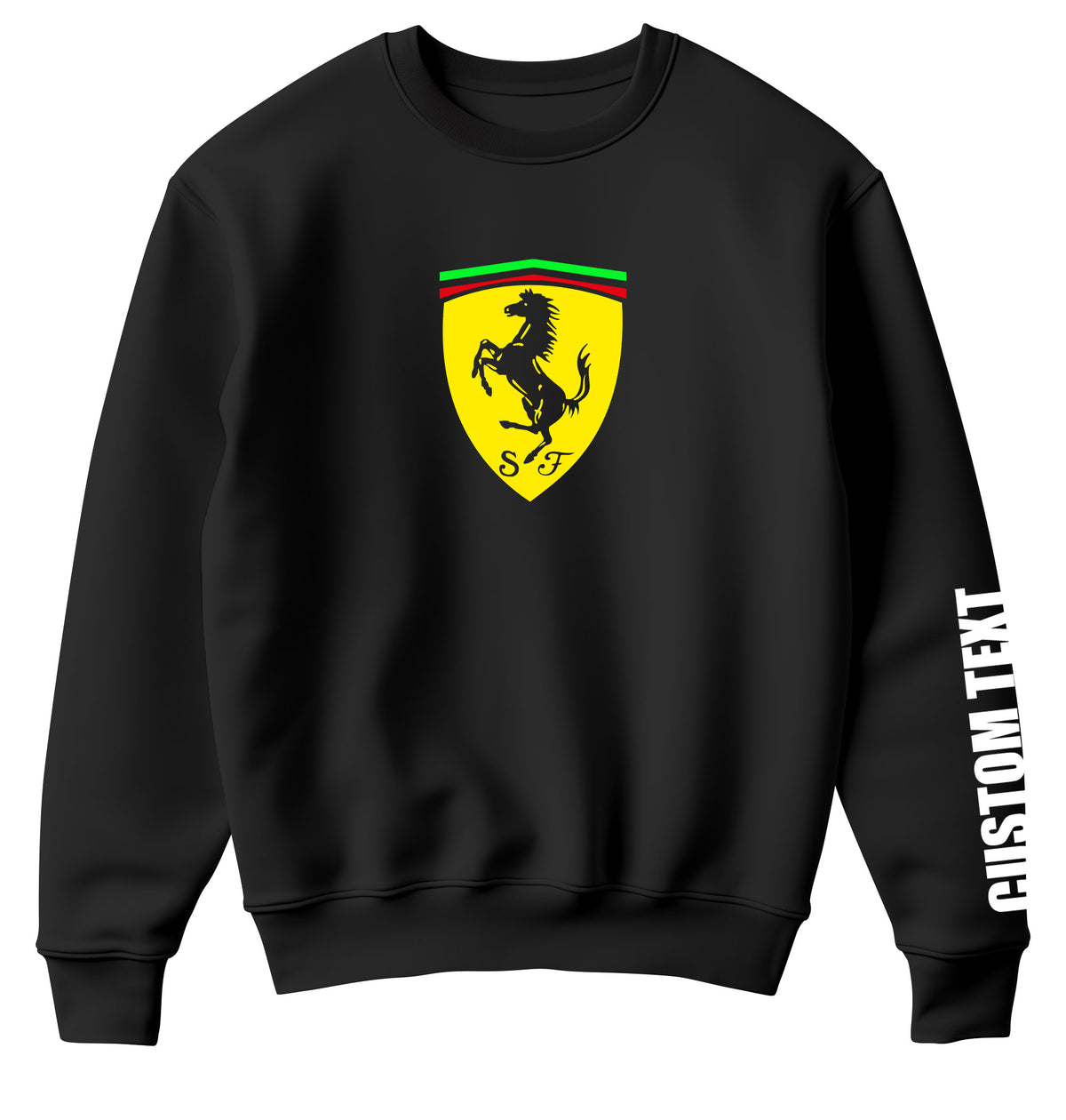 Ferrari Logo Personalized Sweatshirt