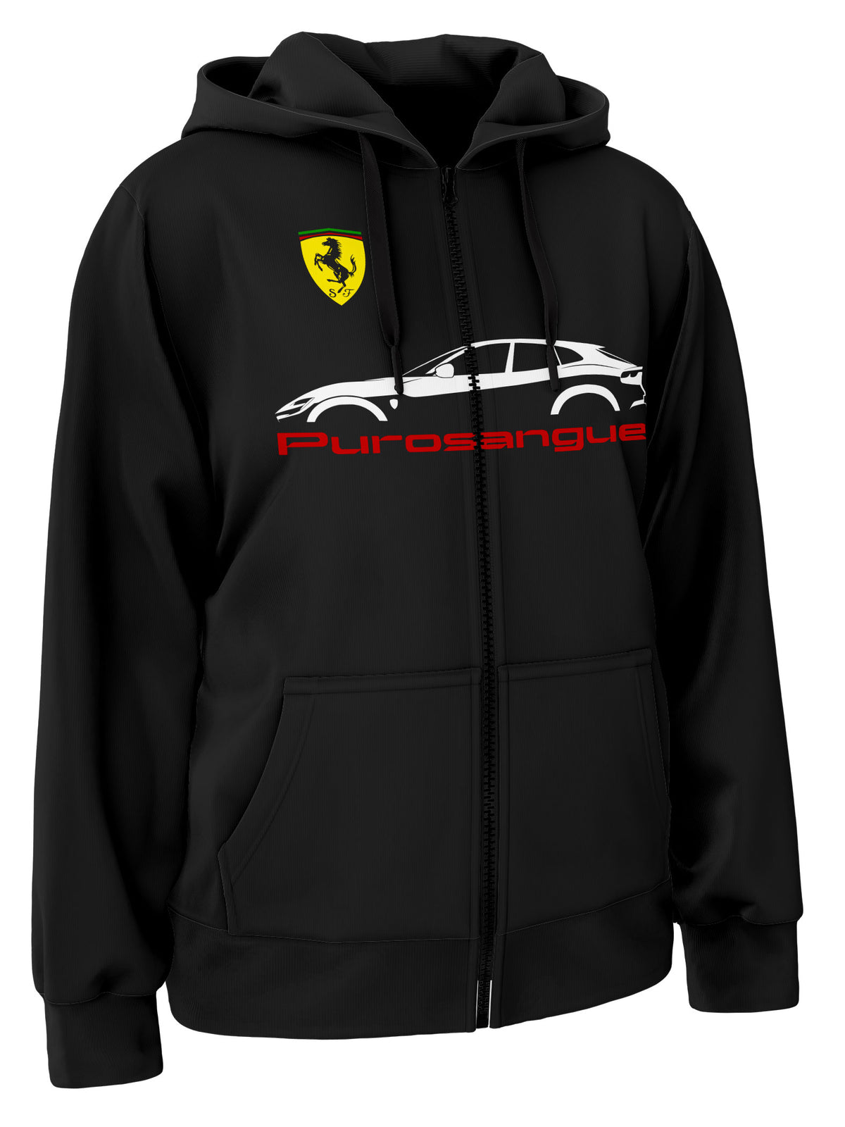 Ferrari Purosangue Zipper Hoodie
