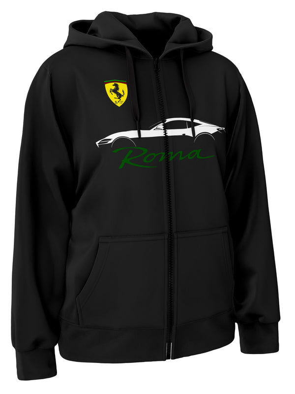 Ferrari Roma Zipper Hoodie