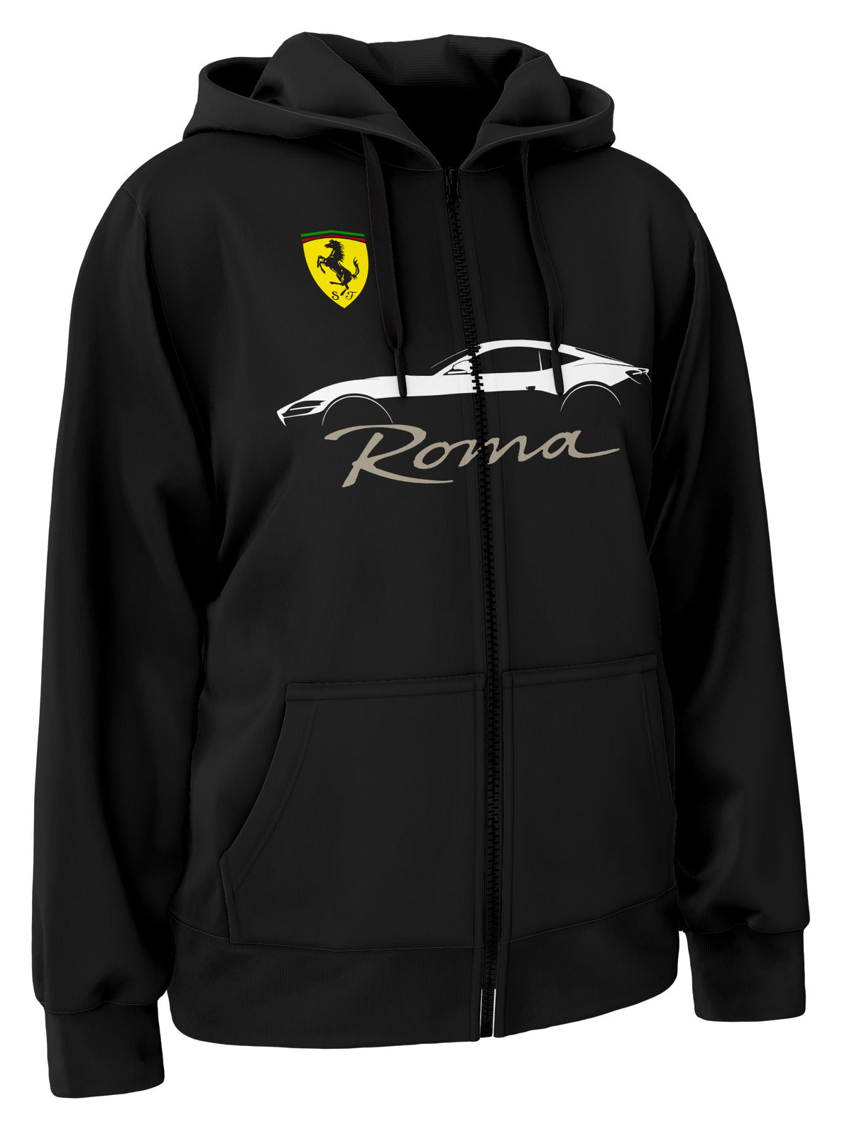 Ferrari Roma Zipper Hoodie