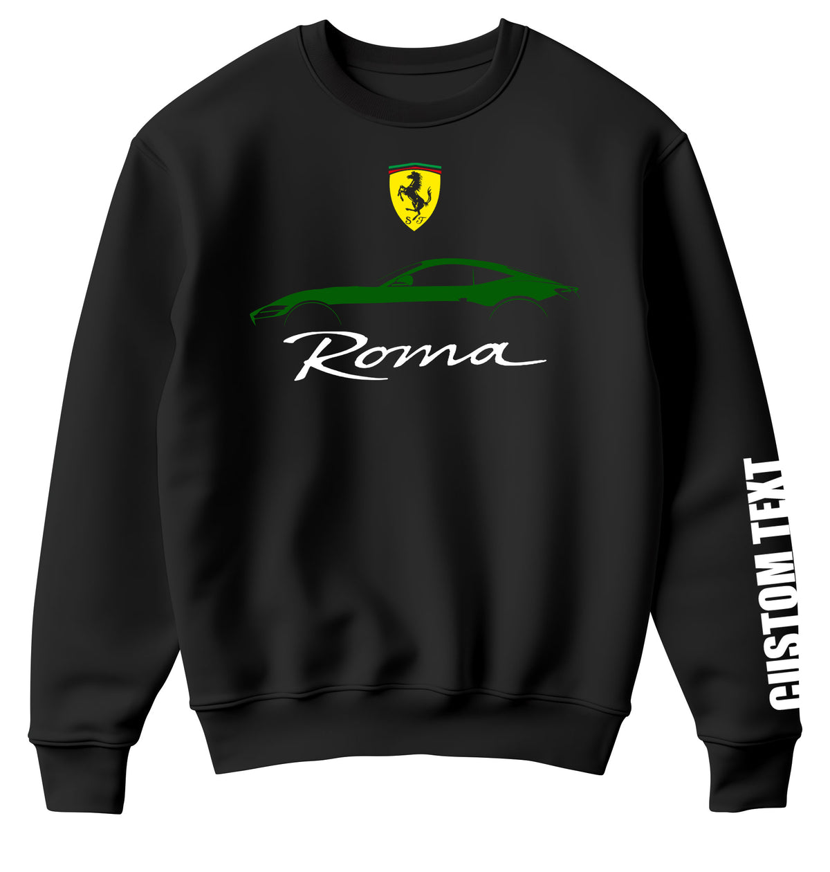 Ferrari Roma Personalized Sweatshirt