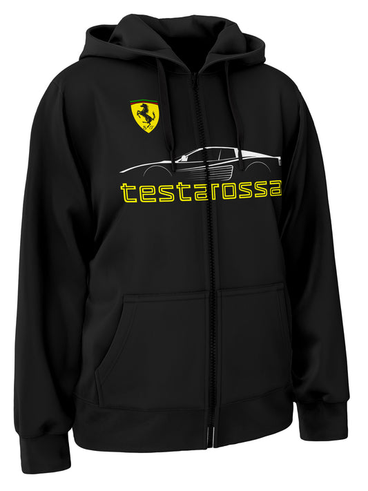Ferrari Testarossa Zipper Hoodie