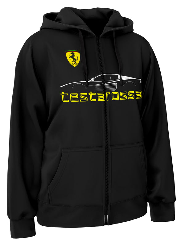 Ferrari Testarossa Zipper Hoodie