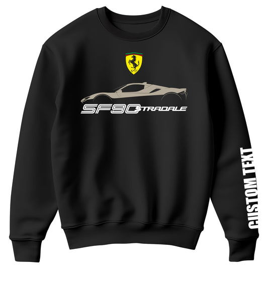 Ferrari Sf90 Stradale Personalized Sweatshirt