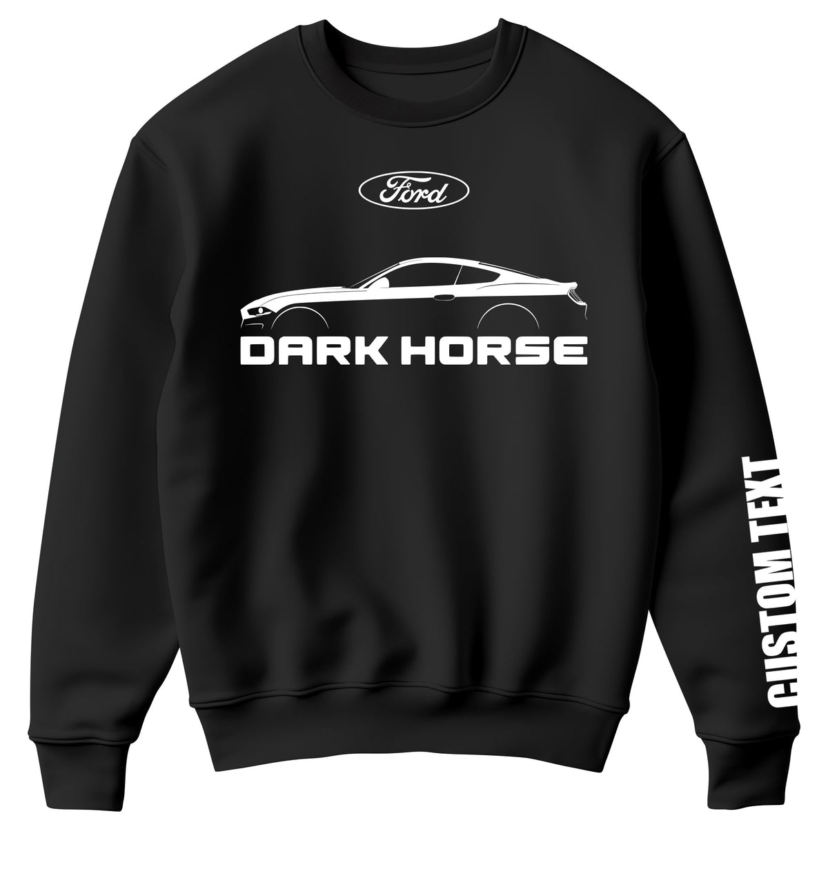 Ford Mustang Dark Horse Personalized Sweatshirt