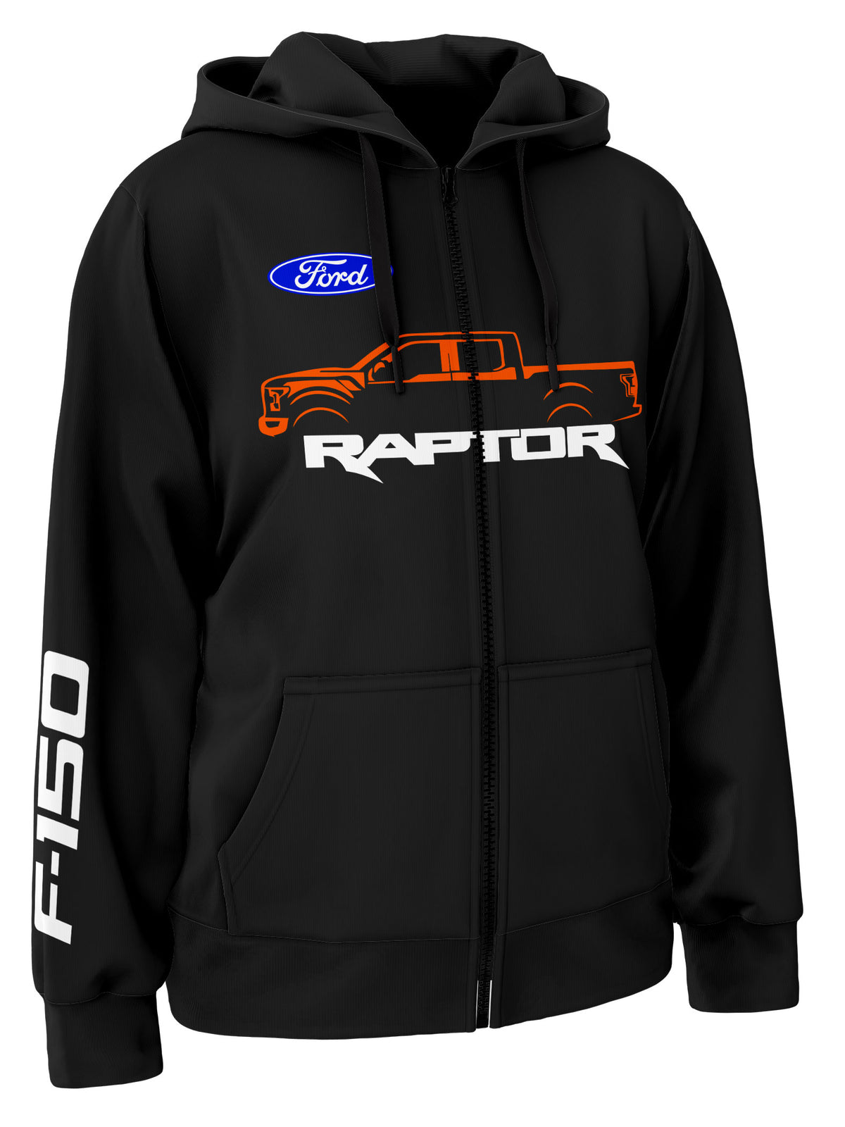 Ford F-150 Raptor Zipper Hoodie