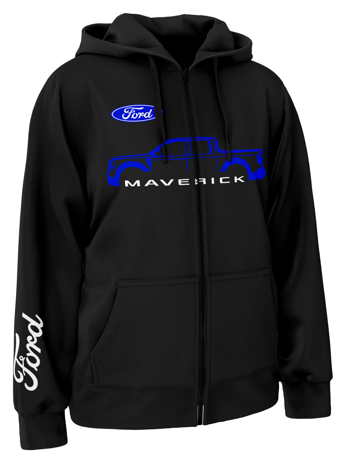 Ford Maverick Zipper Hoodie