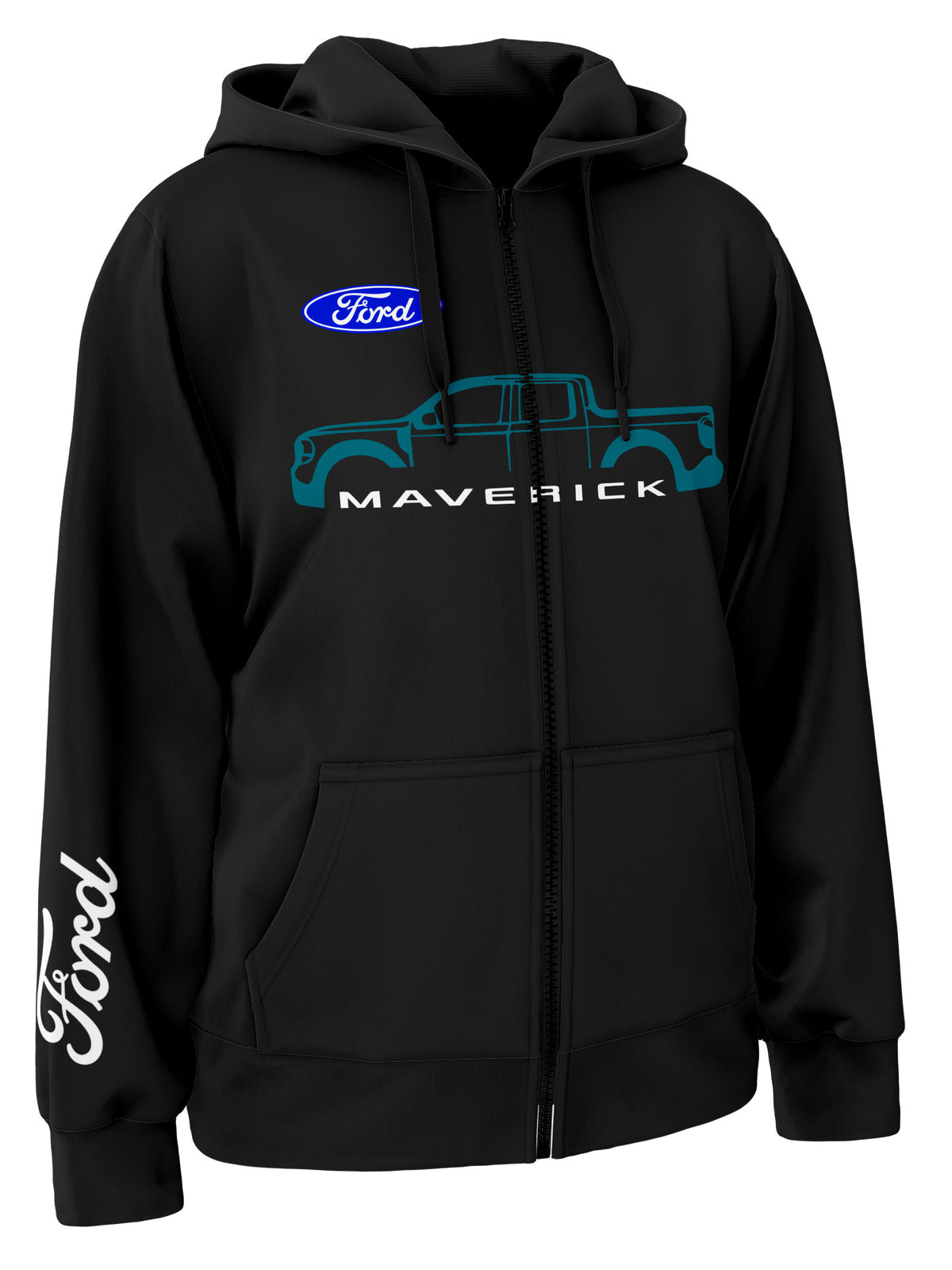 Ford Maverick Zipper Hoodie