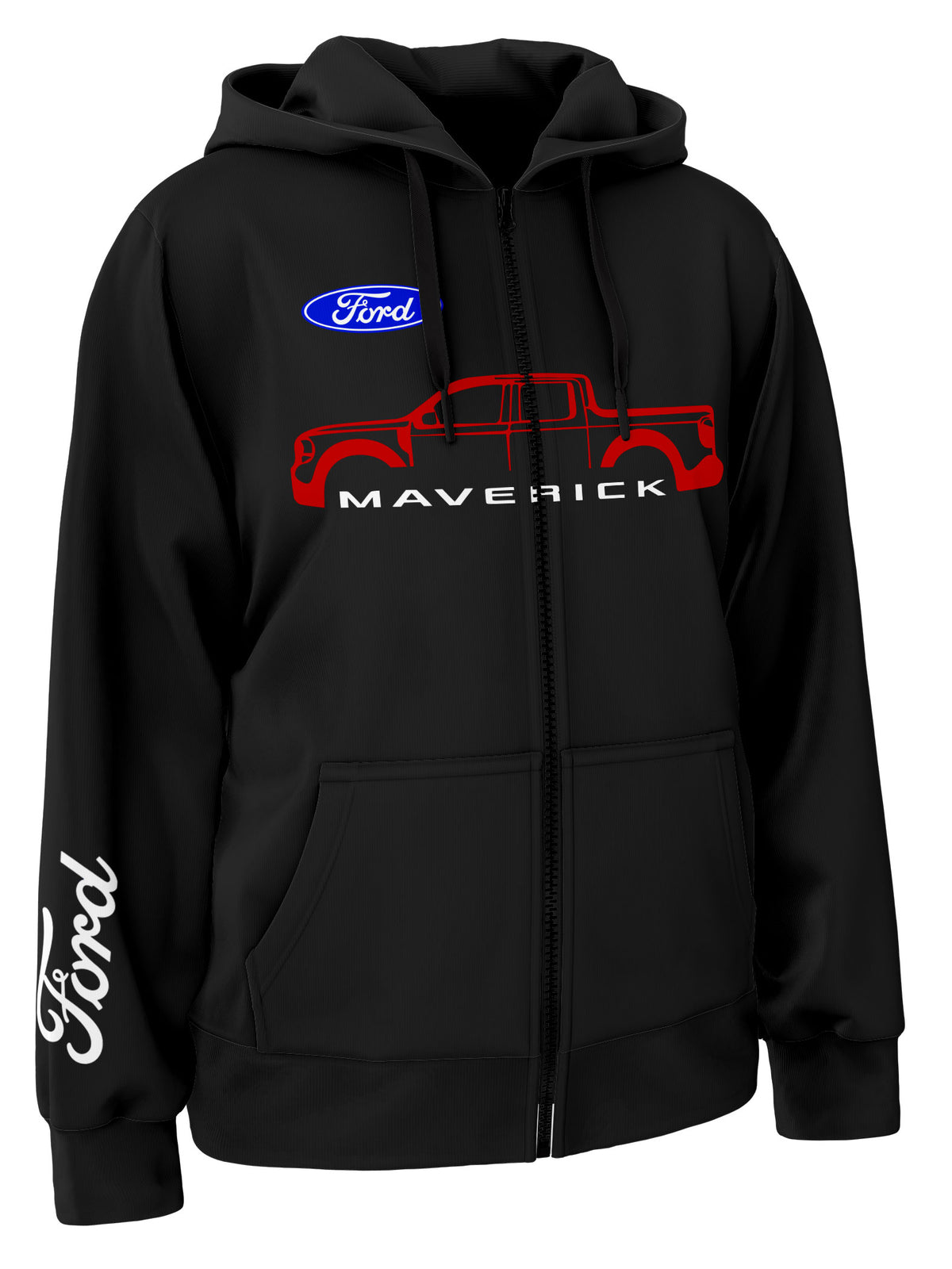 Ford Maverick Zipper Hoodie